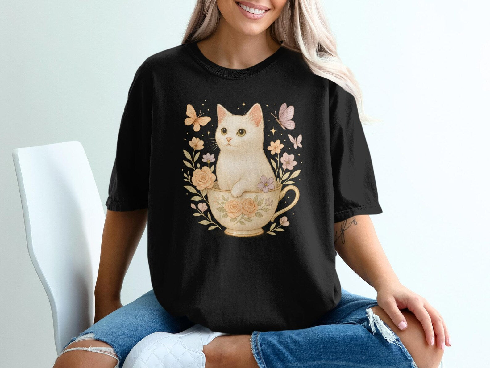 Tricou Oversized BUMBAC 100% Bloom 17